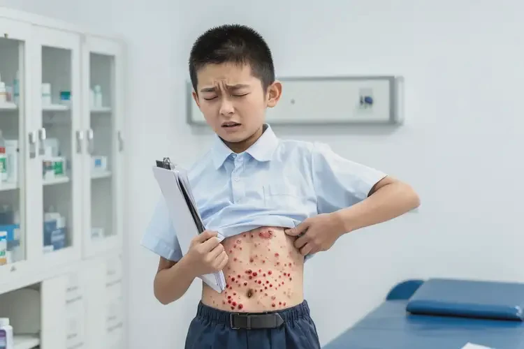 中學(xué)生肚子上出濕疹可不可以徹底自愈(圖4)