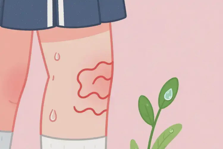 中學(xué)生大腿容易起濕疹能不能徹底自愈(圖2)