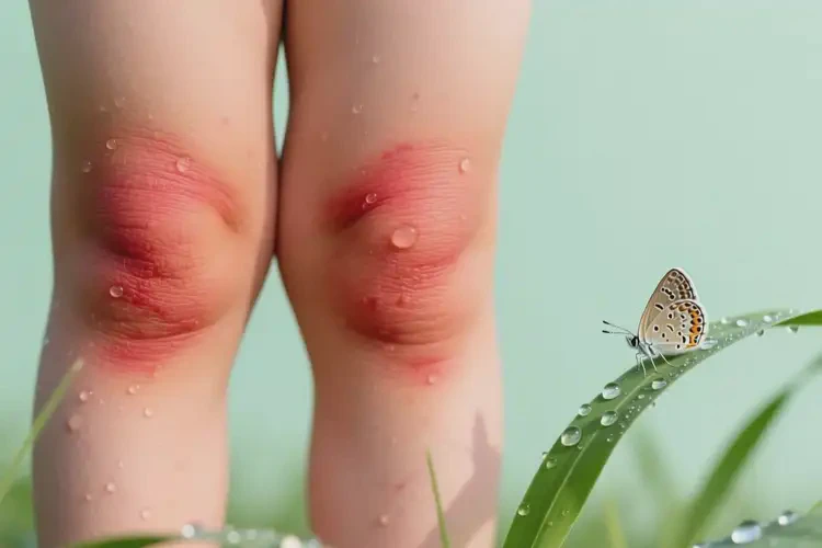 兒童大腿上偶爾長濕疹可不可以徹底自愈(圖2)