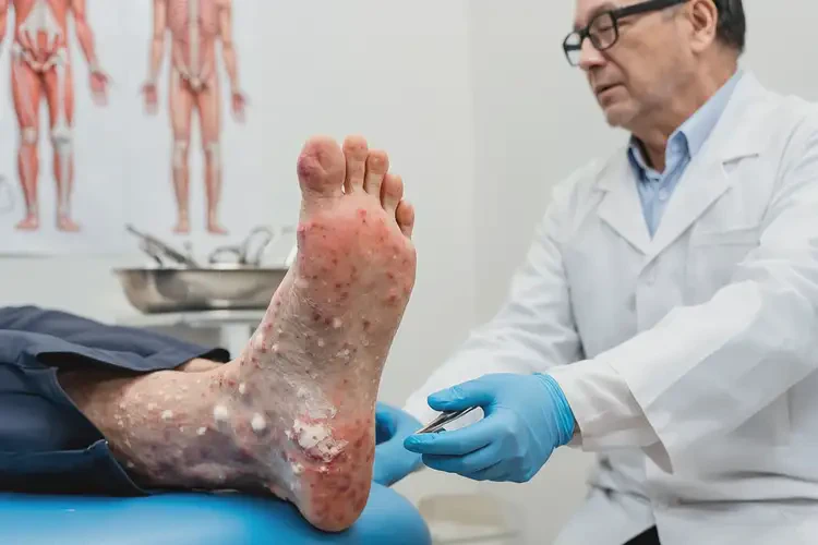 男人脚上有湿疹不管它会自己痊愈吗(图3)