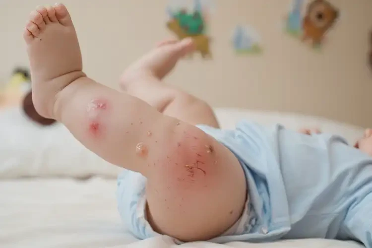 寶寶小腿起濕疹能夠徹底治愈嗎(圖4)