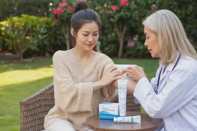 哺乳期媽媽屁股出濕疹不管它會自己自愈嗎(圖1)