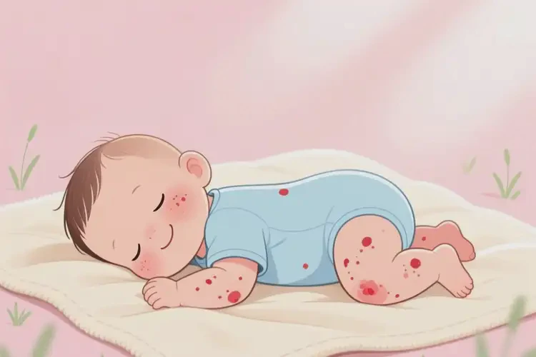 幼兒全身經(jīng)常長濕疹不管它會自己好嗎(圖4)