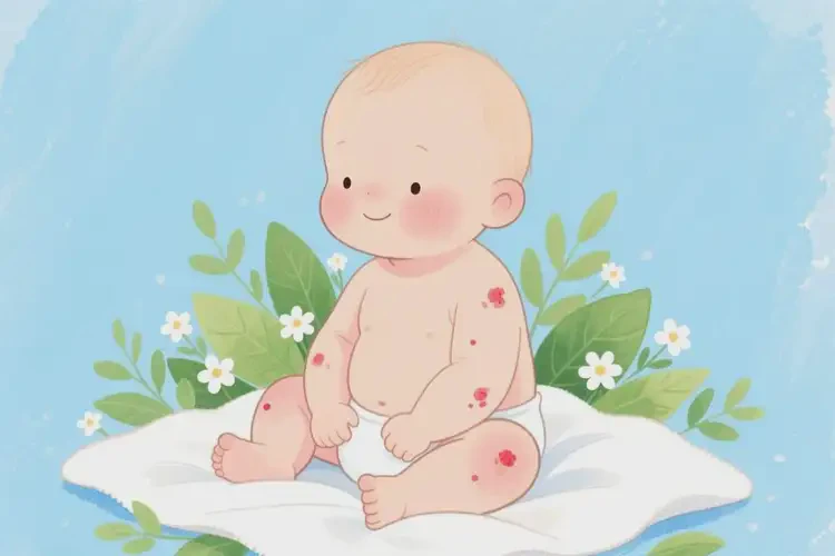 嬰幼兒全身偶爾長濕疹能夠徹底治愈嗎(圖4)