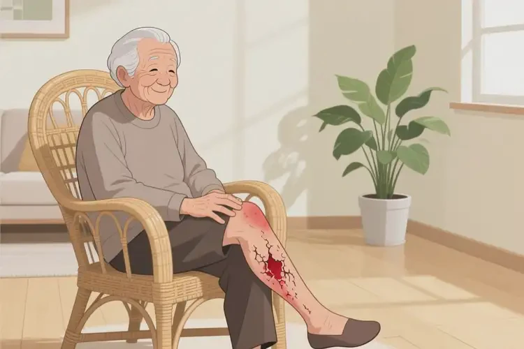 高齡老人小腿上經(jīng)常起濕疹不管它會自己痊愈嗎(圖4)