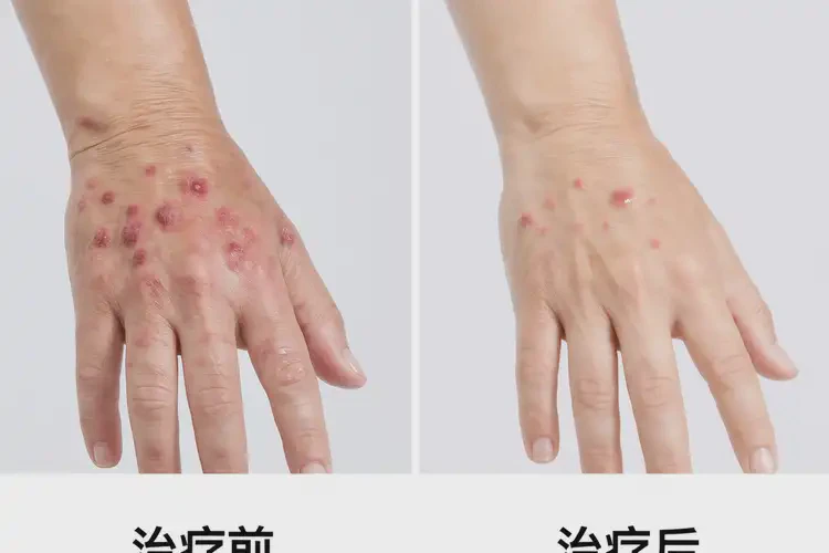 產(chǎn)婦手上出濕疹不管它會自己痊愈嗎(圖1)