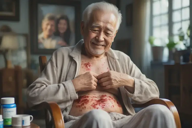 高齡老人肚子容易長濕疹可以徹底自愈嗎(圖4)