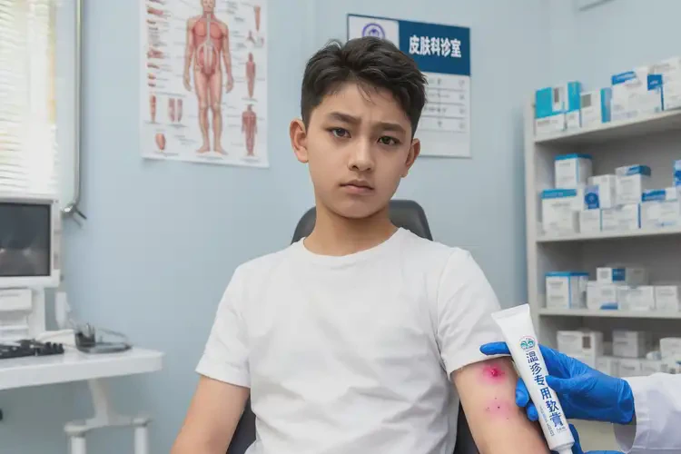 青少年手臂上出現(xiàn)濕疹不管它會(huì)自己自愈嗎(圖3)