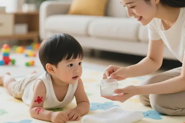 孩子身上長濕疹能徹底自愈嗎(圖3)