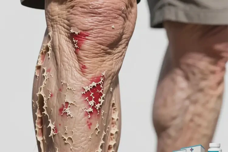 老年人小腿有濕疹可以徹底自愈嗎(圖2)