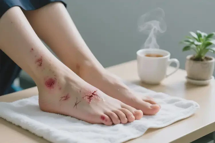 大學生腳上偶爾起濕疹可不可以徹底自愈(圖3)