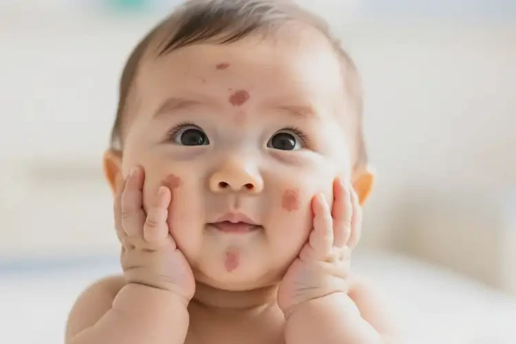 寶寶全身經(jīng)常長濕疹能徹底自愈嗎(圖1)