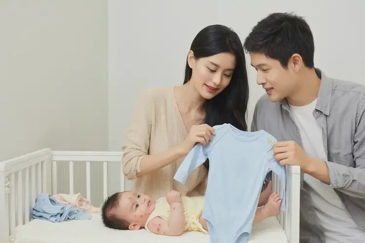 新生兒身上起濕疹能夠徹底治愈嗎(圖2)