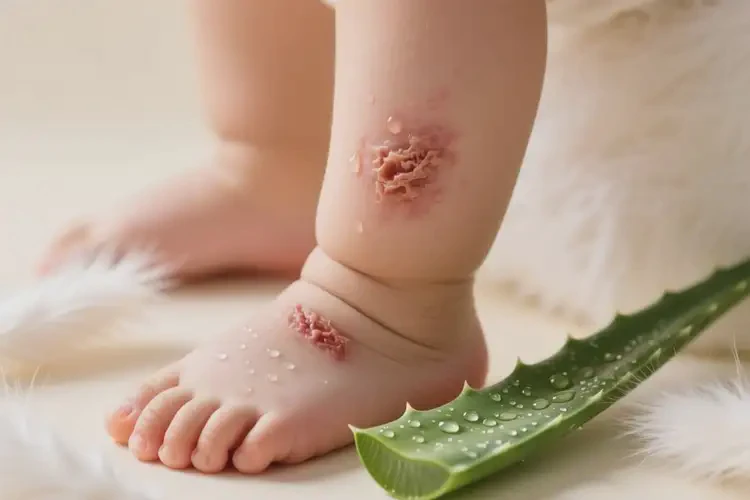 小兒小腿上容易起濕疹能靠自己自愈嗎(圖2)
