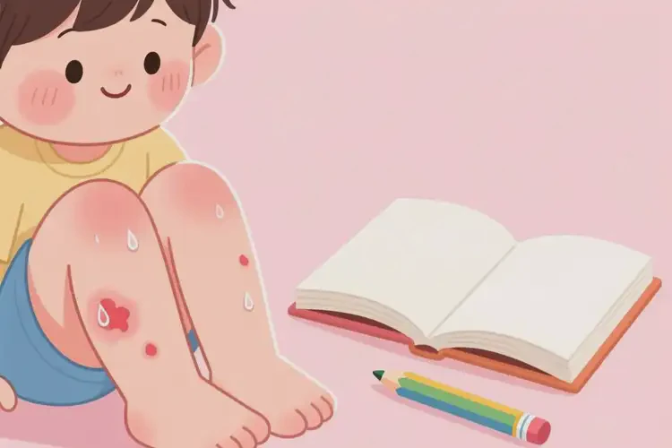 兒童小腿容易長濕疹不管它會自己好嗎(圖3)