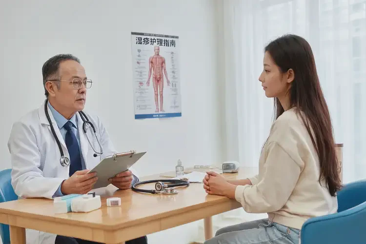 少兒脖子出現(xiàn)濕疹可以徹底自愈嗎(圖2)