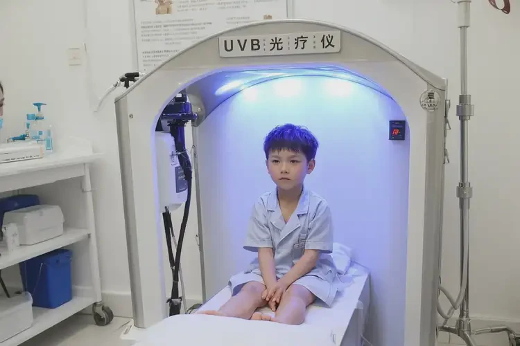 小兒臉上出濕疹不管它會(huì)自己好嗎(圖1)