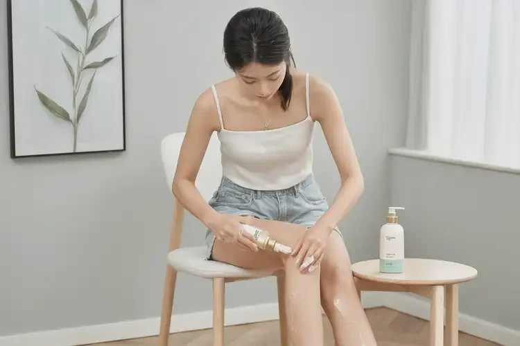 女性小腿上有濕疹不管它會(huì)自己痊愈嗎(圖3)