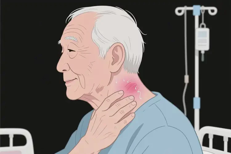 老年人脖子上容易起濕疹不管它會(huì)自己好嗎(圖2)