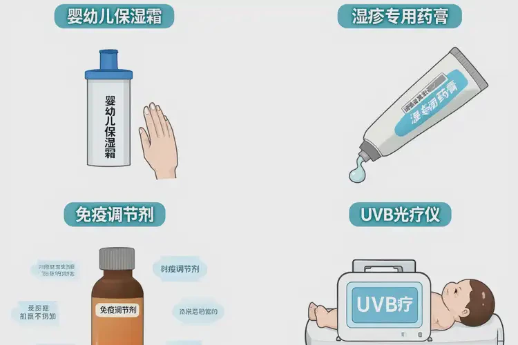 嬰幼兒臉上出現(xiàn)濕疹可以徹底自愈嗎(圖2)