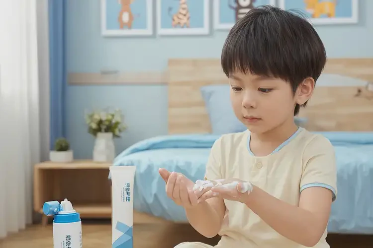 少兒手上出現(xiàn)濕疹不管它會(huì)自己痊愈嗎(圖2)