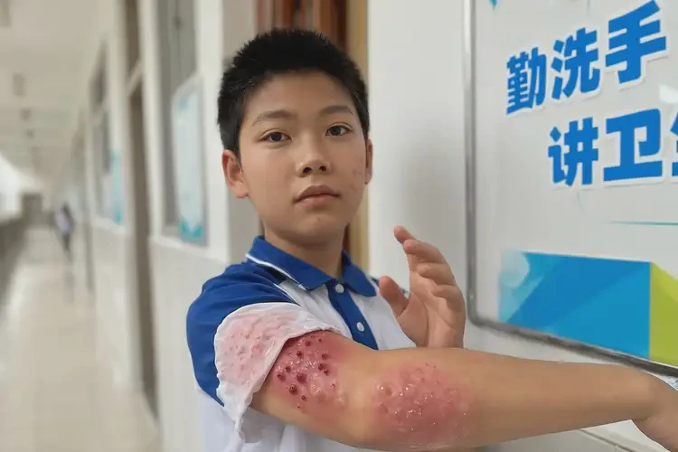 中學(xué)生手上經(jīng)常起濕疹能徹底自愈嗎(圖4)