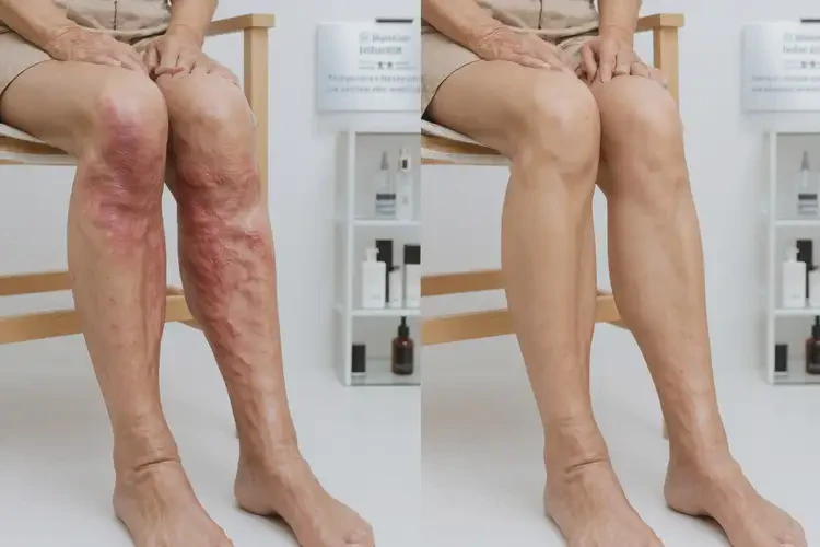 女人屁股上長濕疹不管它會自己自愈嗎(圖1)