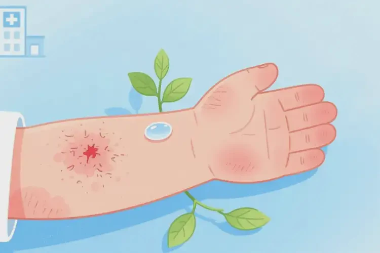 兒童手臂上容易起濕疹不管它會自己痊愈嗎(圖4)