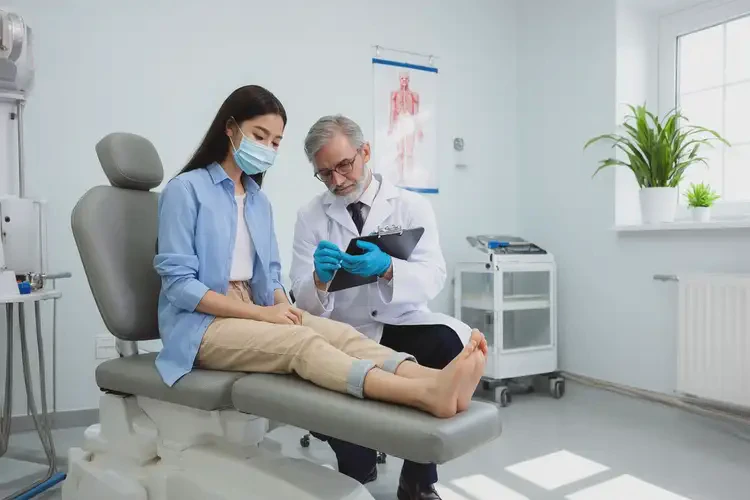 女性腳上容易長濕疹能靠自己自愈嗎(圖1)