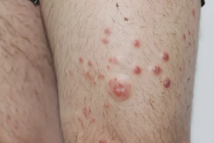 男生大腿經(jīng)常長濕疹不管它會(huì)自己痊愈嗎(圖4)