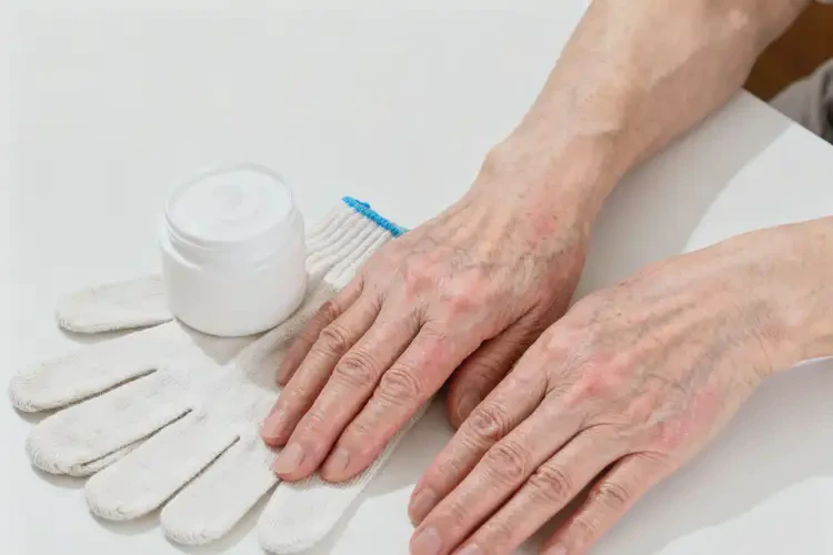 老年人手上偶爾長濕疹可不可以徹底自愈(圖1)