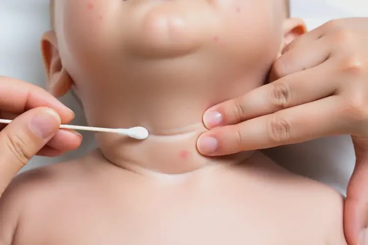 嬰兒脖子上經(jīng)常起濕疹可以徹底自愈嗎(圖4)