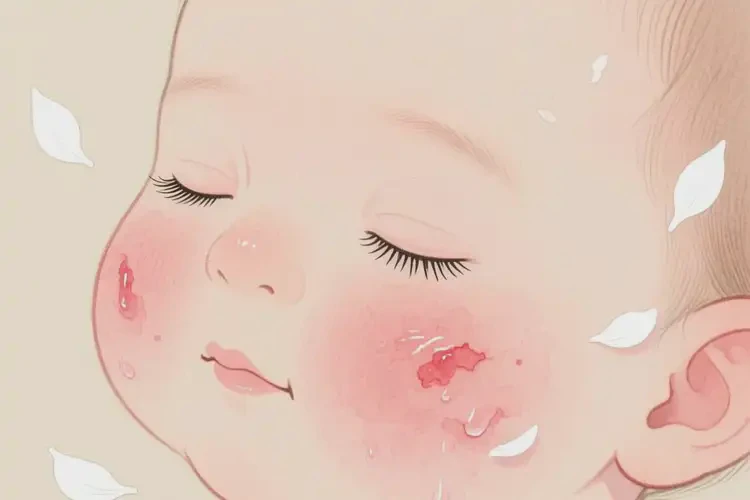 新生兒身上出現(xiàn)濕疹能徹底自愈嗎(圖2)