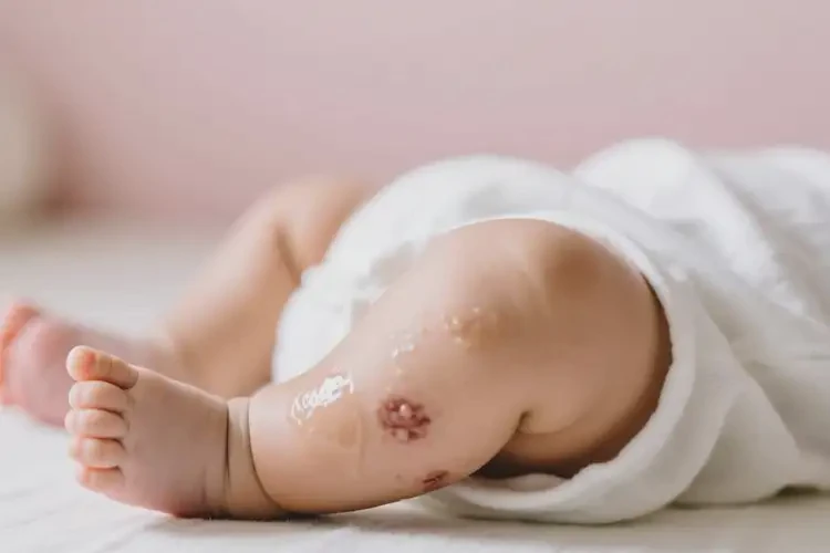 嬰幼兒大腿長濕疹不管它會自己自愈嗎(圖3)