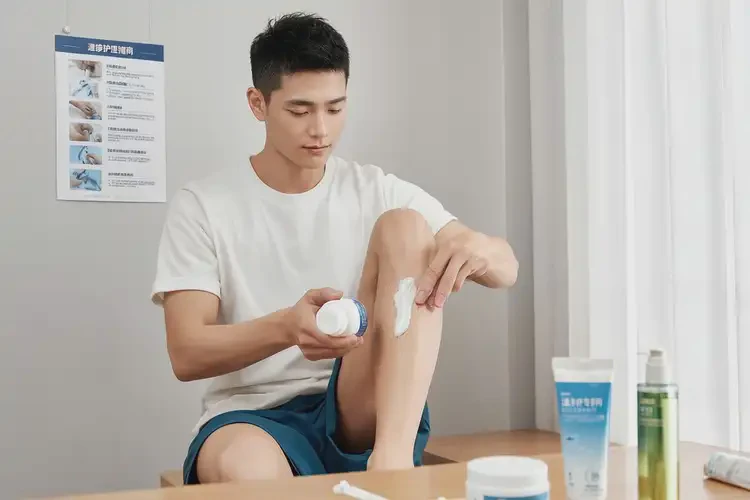 青年人小腿上有濕疹不管它會(huì)自己痊愈嗎(圖2)