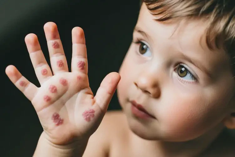 小孩手上偶爾長(zhǎng)濕疹不管它會(huì)自己痊愈嗎(圖2)