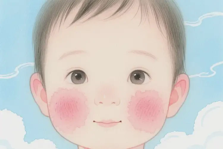 儿童面部偶尔起湿疹不管它会自己自愈吗(图4)