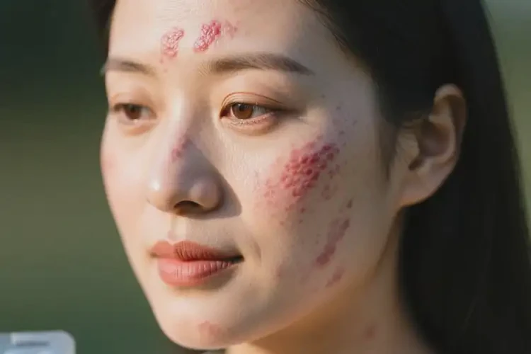 產(chǎn)婦臉上經(jīng)常起濕疹不管它會(huì)自己自愈嗎(圖3)