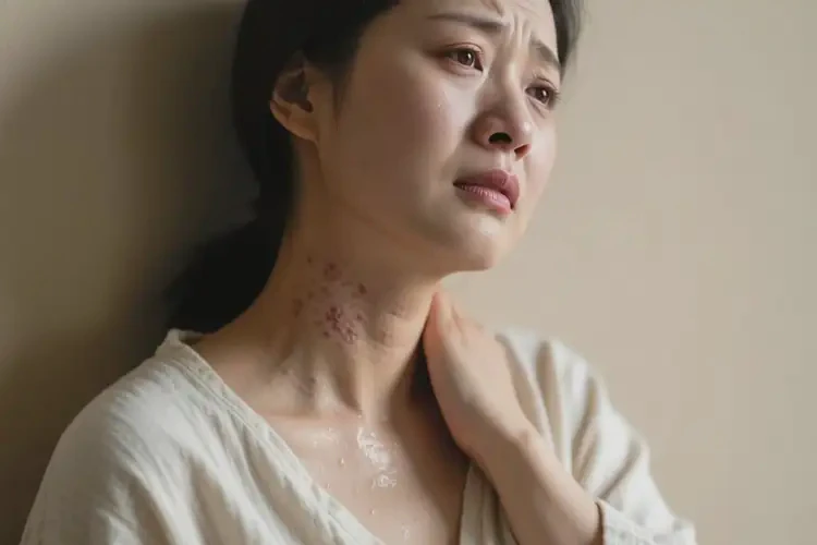 產(chǎn)婦脖子上經(jīng)常起濕疹能徹底自愈嗎(圖3)