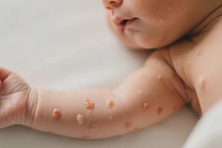 新生兒手臂上偶爾長(zhǎng)濕疹能靠自己自愈嗎(圖4)