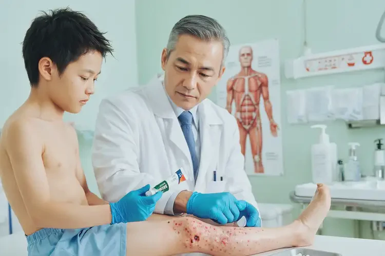 小孩大腿經(jīng)常長濕疹不管它會自己好嗎(圖3)