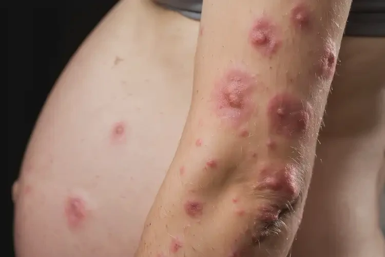 孕妇手臂上出湿疹不管它会自己痊愈吗(图4)