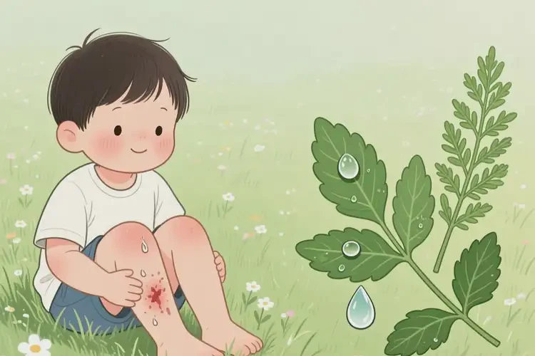 少兒小腿上起濕疹能靠自己自愈嗎(圖2)