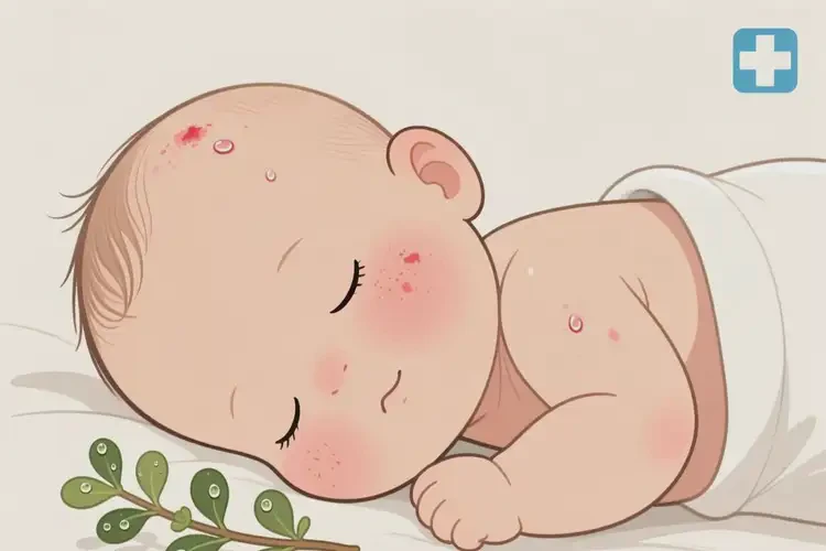 嬰兒身上容易起濕疹不管它會(huì)自己自愈嗎(圖3)