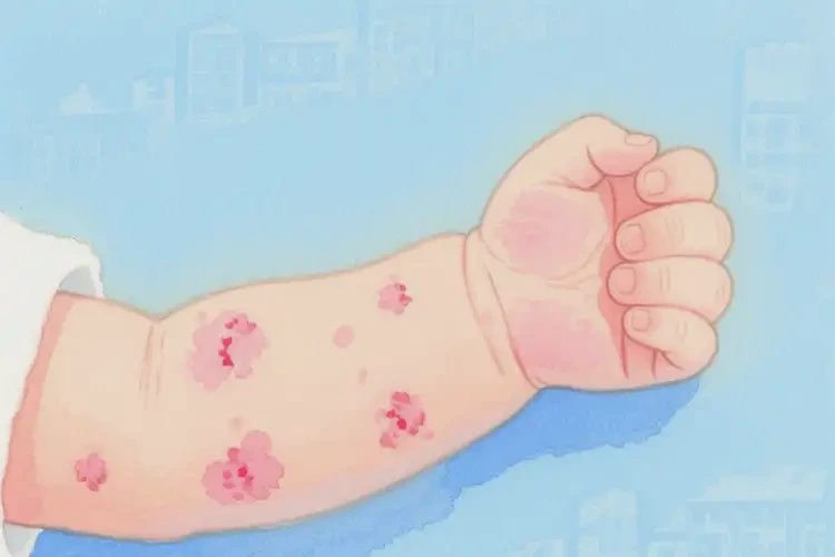 嬰幼兒手臂經(jīng)常起濕疹不管它會自己痊愈嗎(圖3)