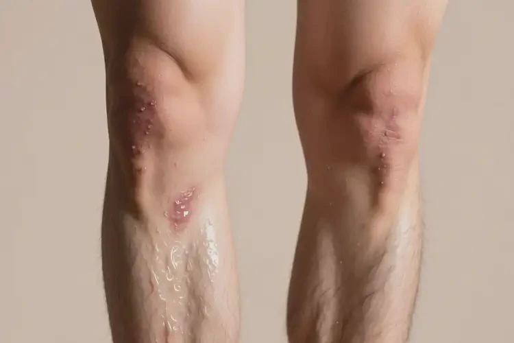 男性小腿出現(xiàn)濕疹可不可以徹底自愈(圖3)