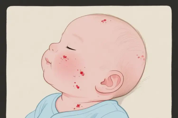 孩子脖子起湿疹不管它会自己好吗(图3)