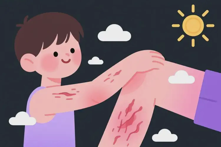 青年人四肢經(jīng)常起濕疹能徹底自愈嗎(圖1)