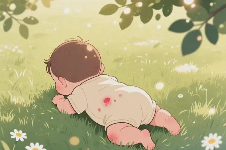 幼兒肚子上偶爾長(zhǎng)濕疹能靠自己自愈嗎(圖3)