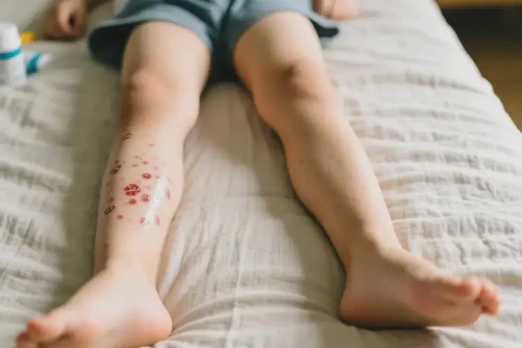 兒童小腿容易長(zhǎng)濕疹可不可以徹底自愈(圖1)